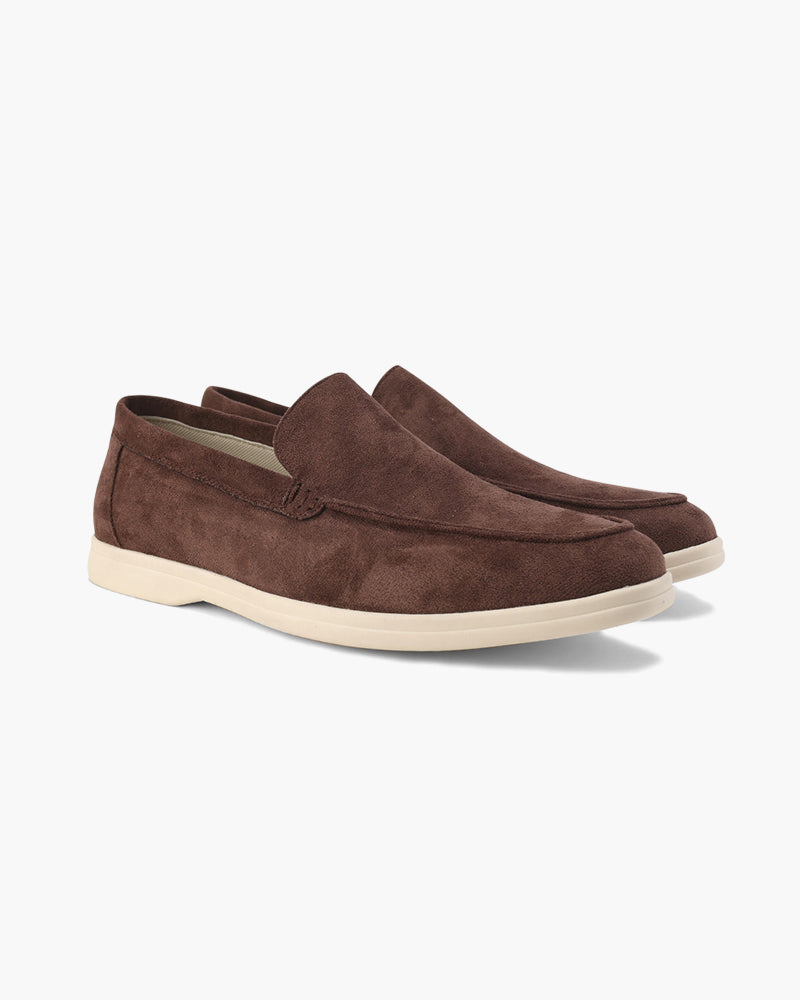 Old Money suede slippers