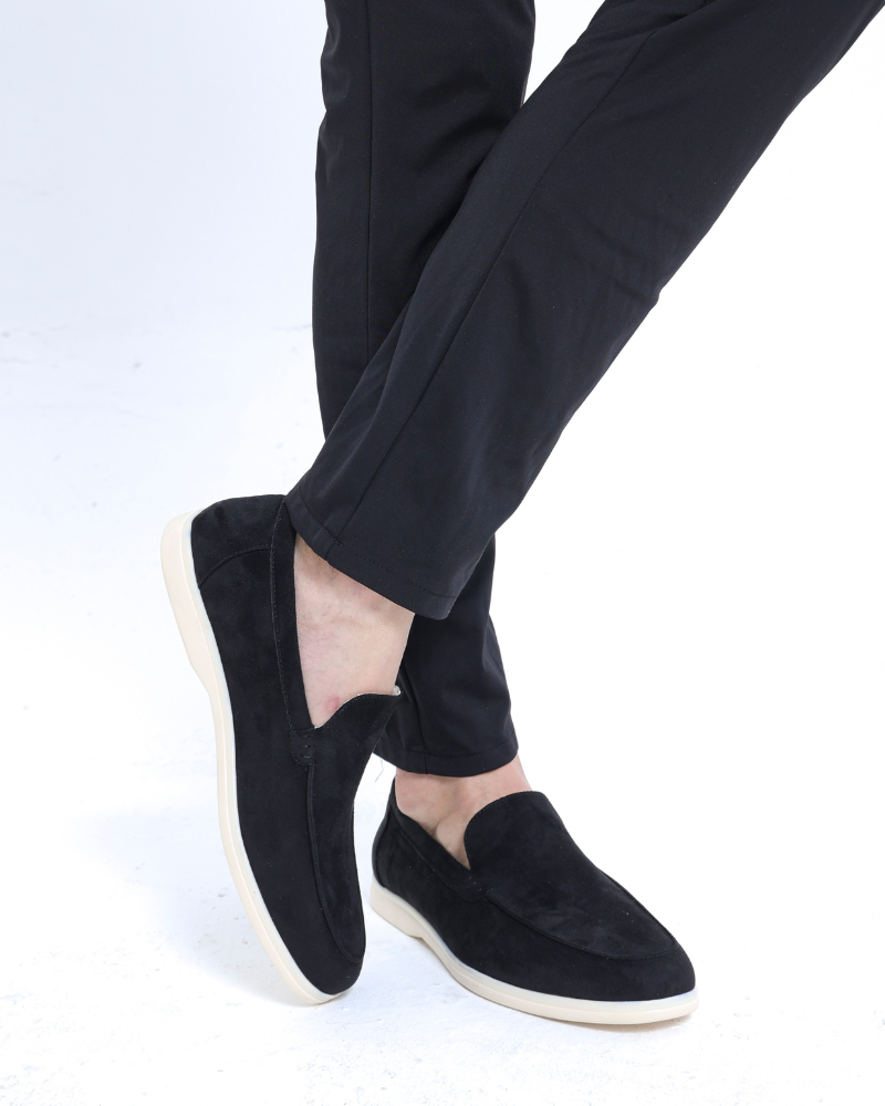Old Money suede slippers