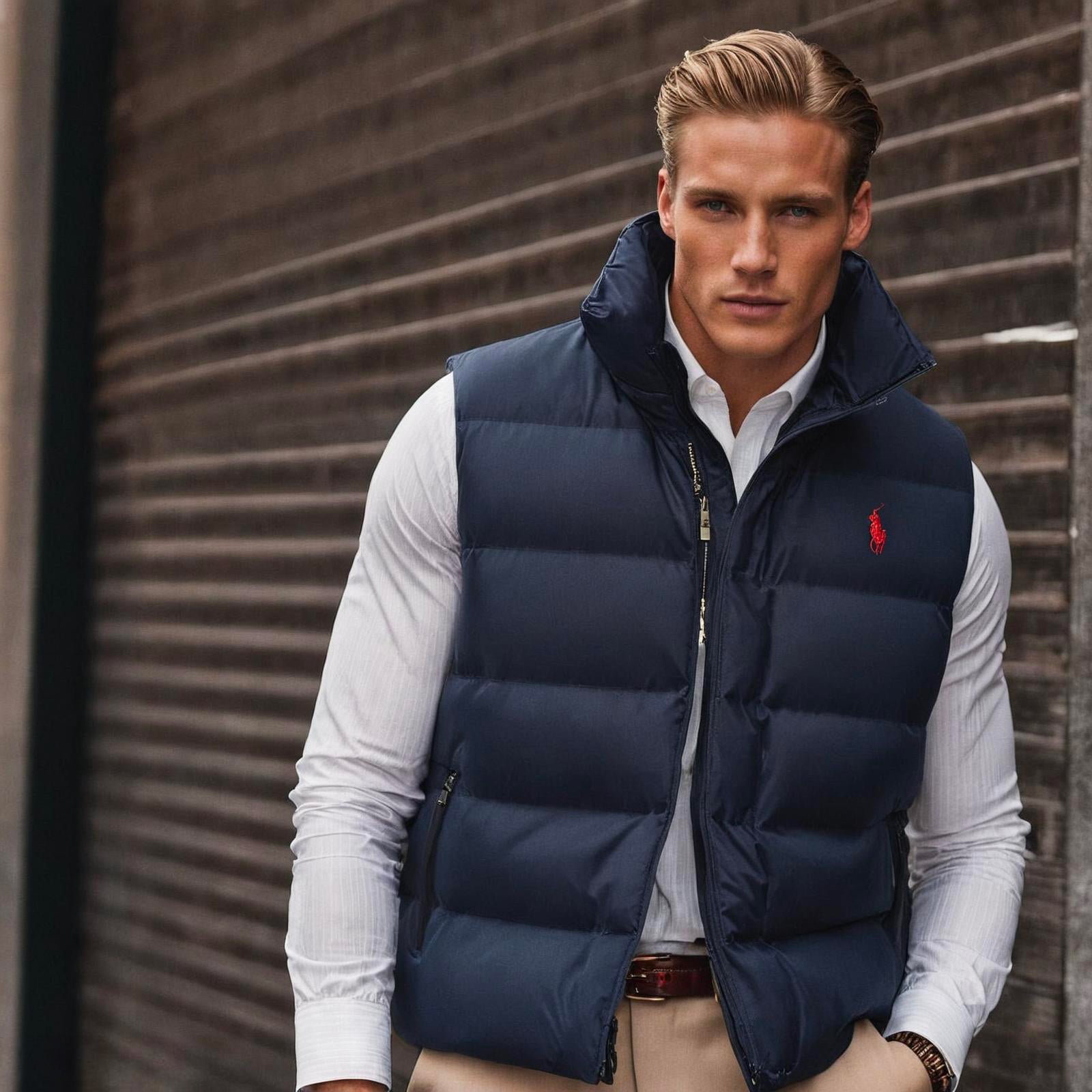Sporty waterproof vest