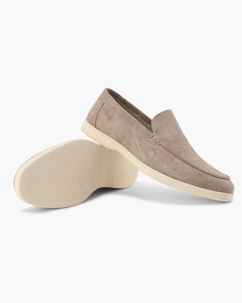 Old Money suede slippers