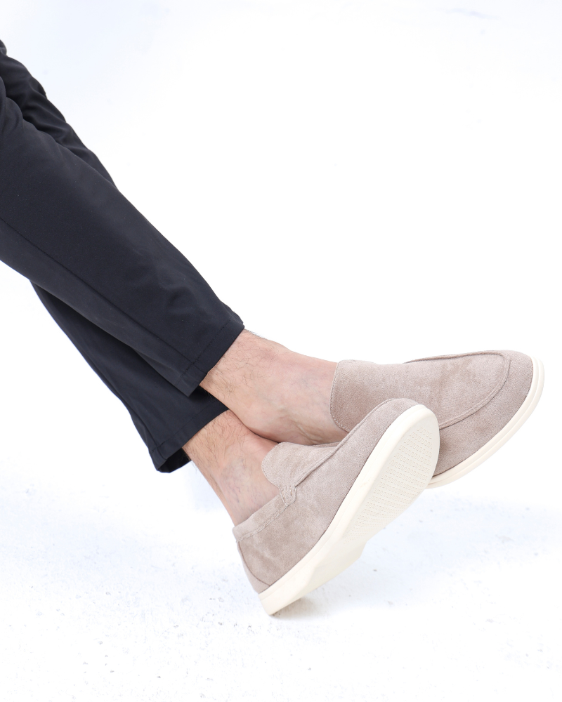 Old Money suede slippers