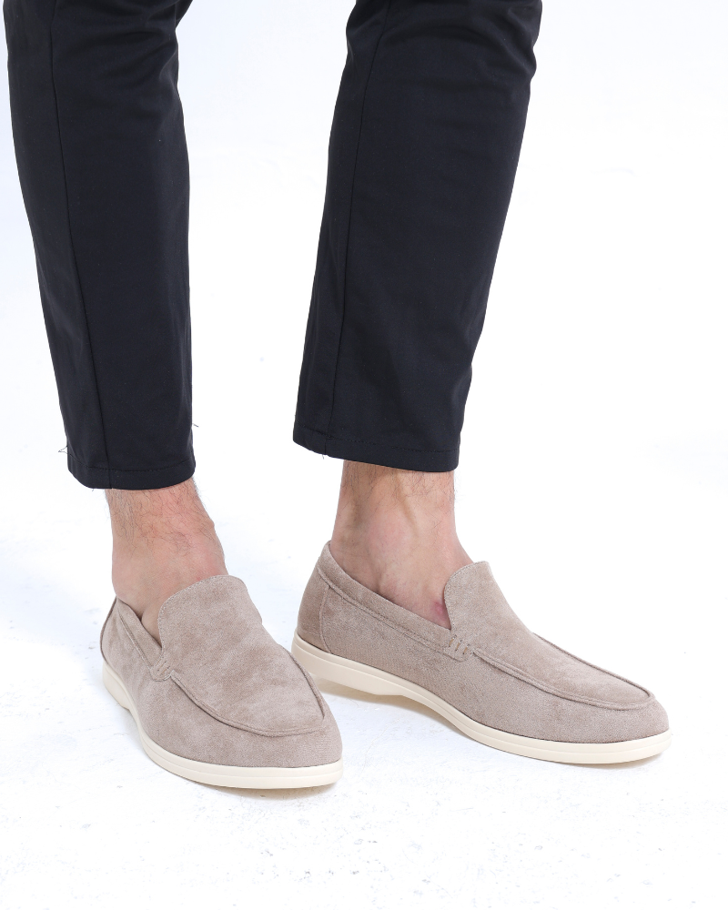 Old Money suede slippers