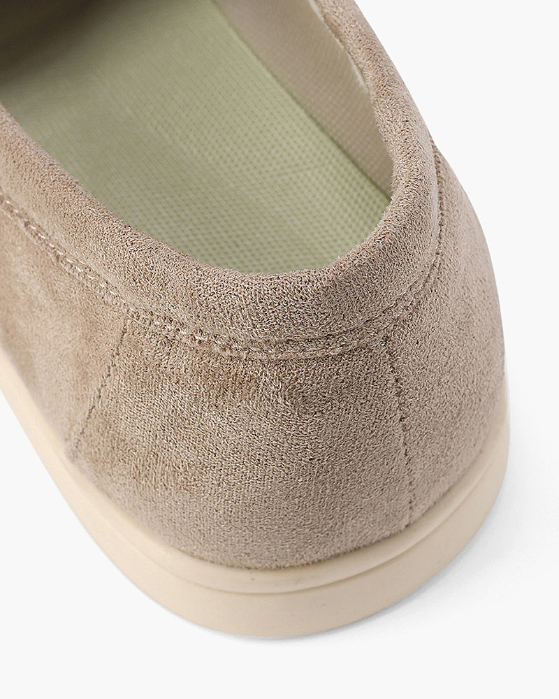 Old Money suede slippers