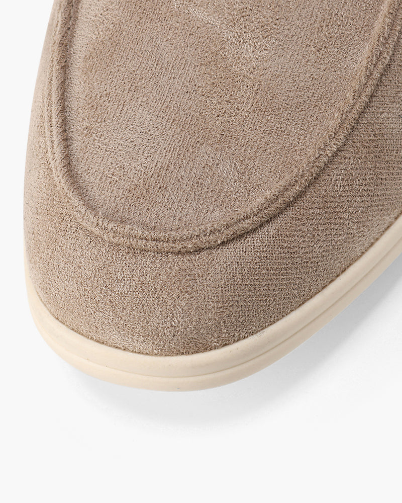 Old Money suede slippers
