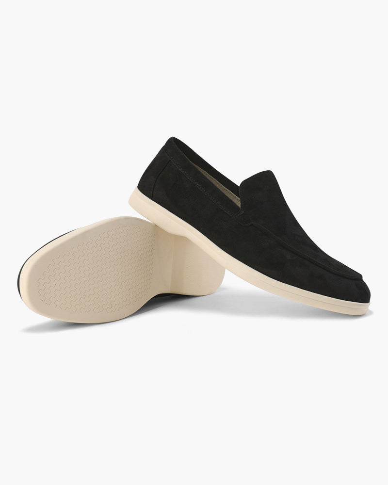 Old Money suede slippers