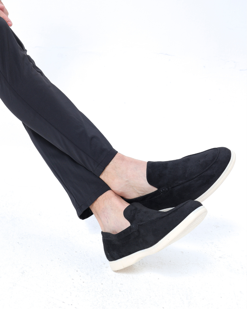Old Money suede slippers