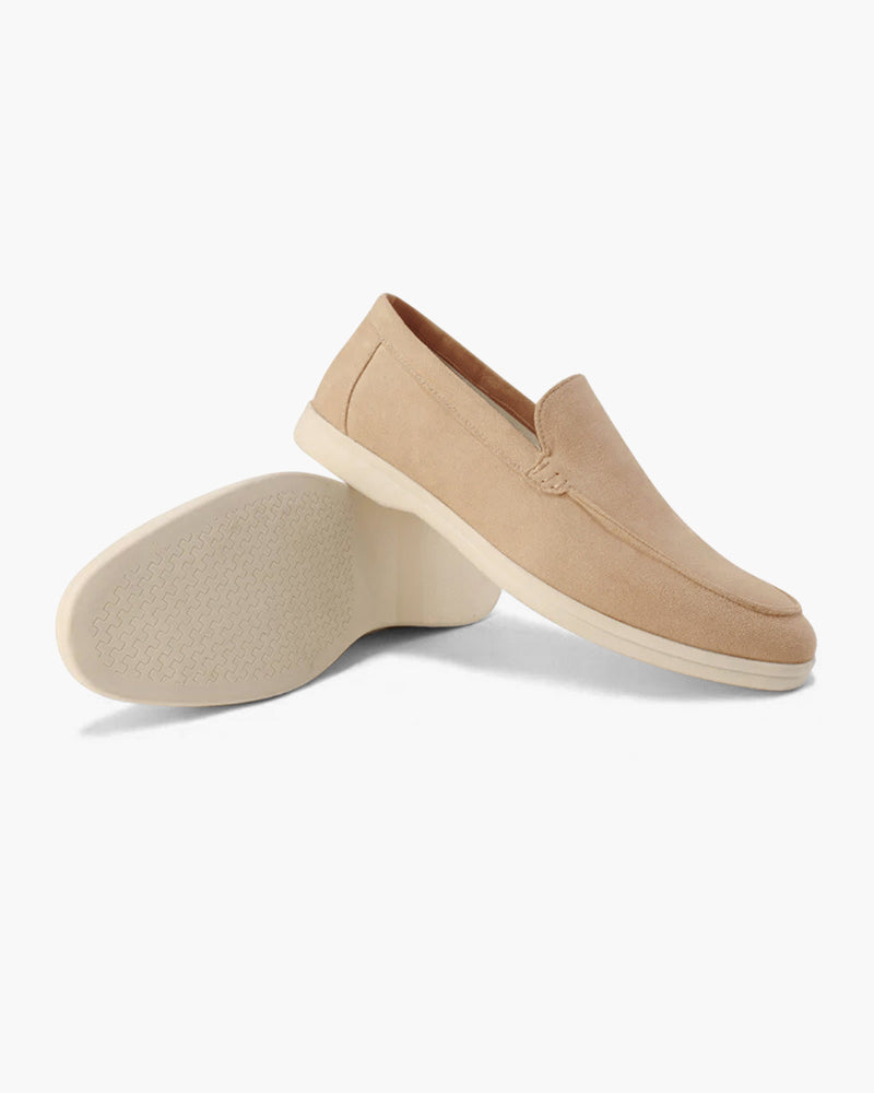 Old Money suede slippers