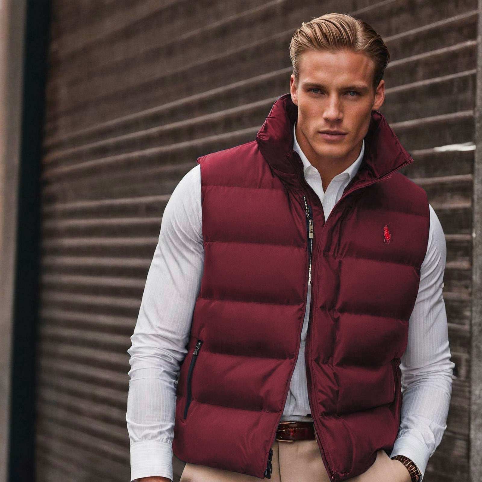 Sporty waterproof vest