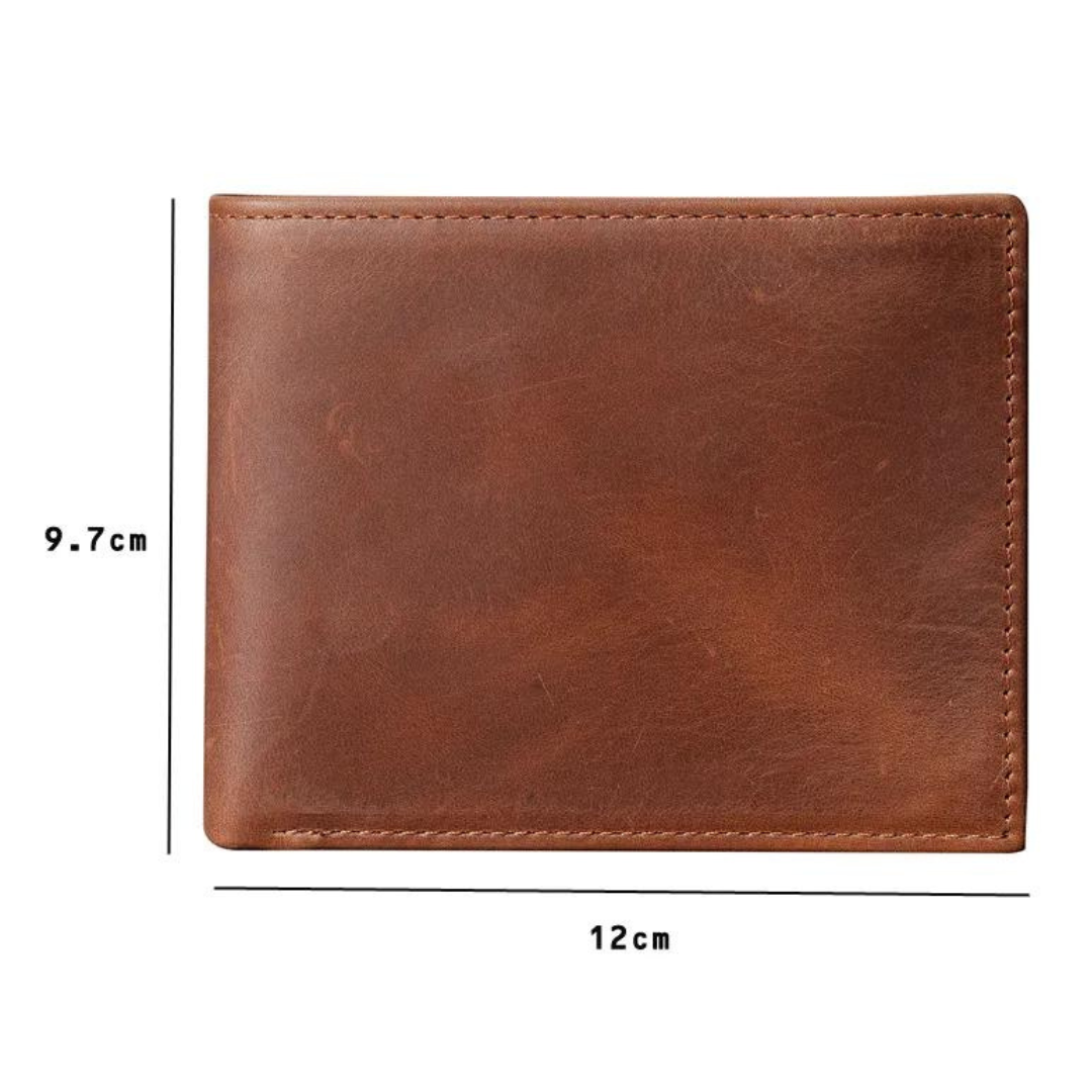 Cherries Minimalist Leather Wallet